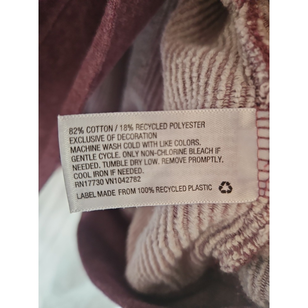 Universal Thread Extra Large Pullover Sweatshirt Raspberry - Picture 4 of 5